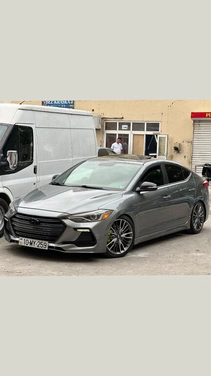 Hyundai Elantra, 1.6 L, 2016 il, 196 000 km 10-MY-259 — Avtomobillər, Bakı (9)