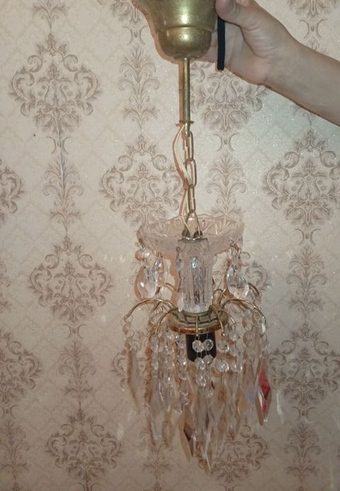 Çılçıraq, 1 lampa, Şüşə — Bakı