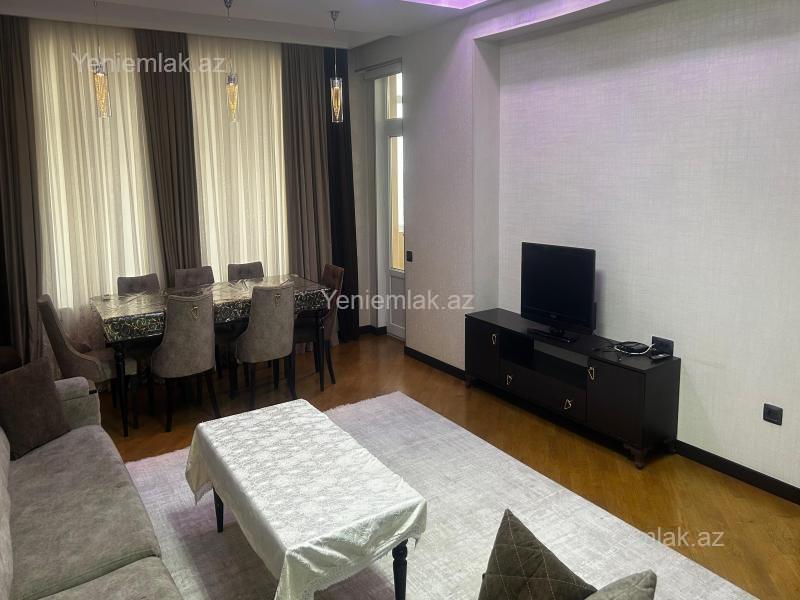 Kirayə 3 otaqlı Bina evi menzil (Yeni tikili), 114 m², Nizami rayonu — Mənzil, Bakı (2)