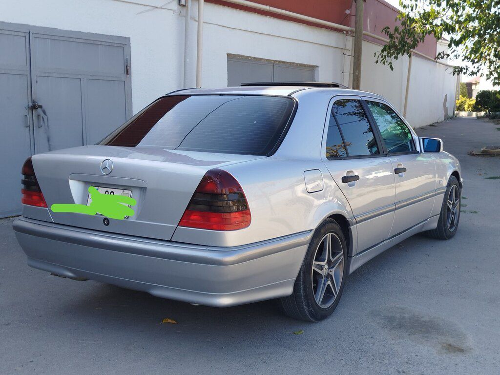 Mercedes C 200, 2.0 L, 1998 il, 227 595 km — Avtomobillər, Bakı (2)