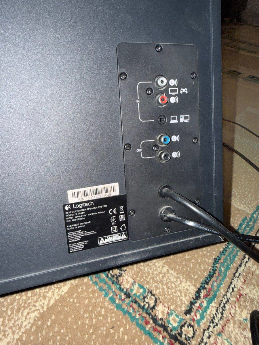 Logitech Z533 2.1 Subwoofer Speaker System — Səs texnikası, Bakı (3)