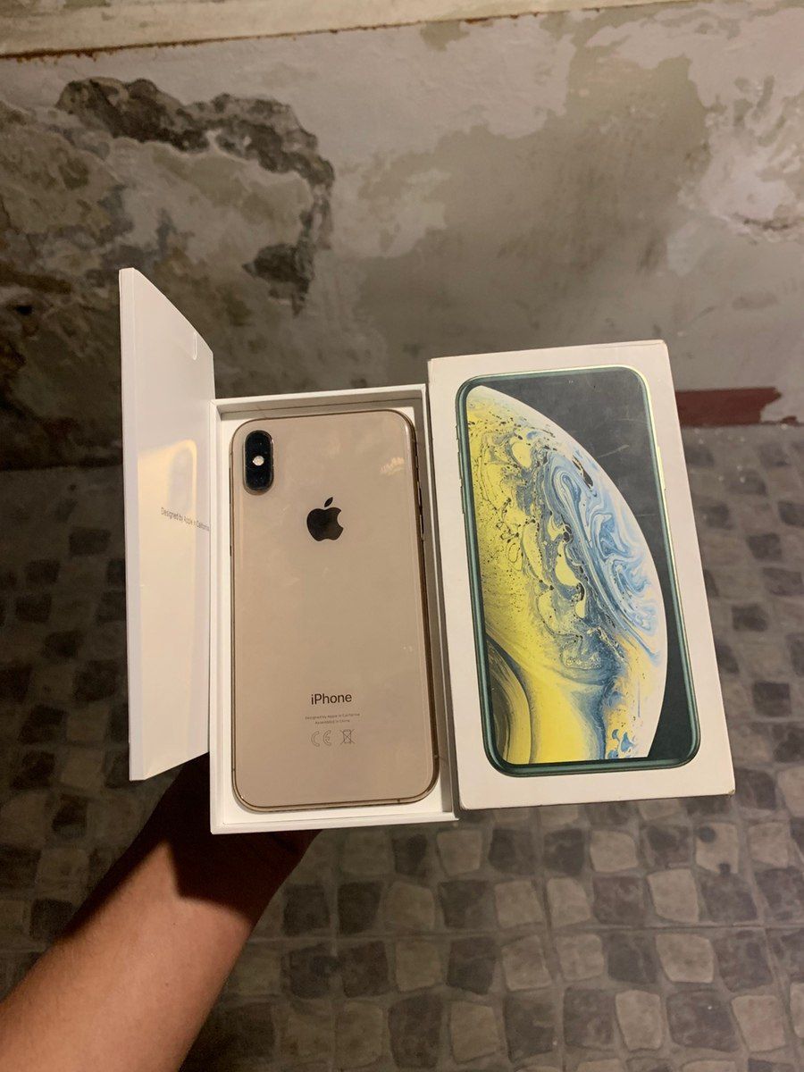 Apple iPhone XS Gold 64GB/4GB — Smartfonlar, Bakı (2)