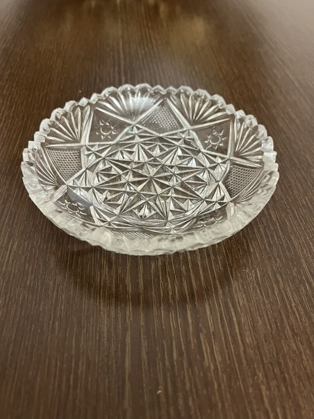 Xrustal kiçik ölçülü şirniyyat qabı — Süfrə qabı, Bakı (2)