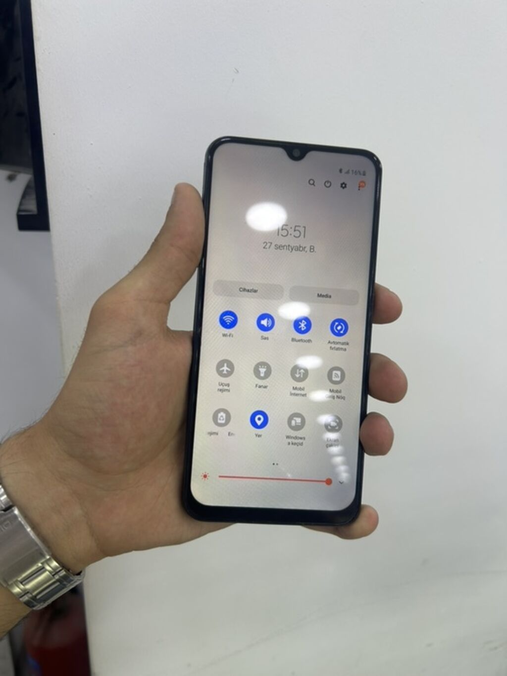 Samsung Galaxy A50, 128 GB, rəng - Göy, İki sim kartlı — Samsung, Gəncə (8)