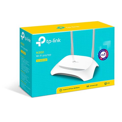TP-Link TL-WR840N 300N Wireless Router — Bakı