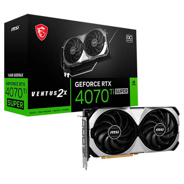 MSI GeForce RTX 4070 Ti Super 16GB Ventus 2X OC — Mallar, Bakı