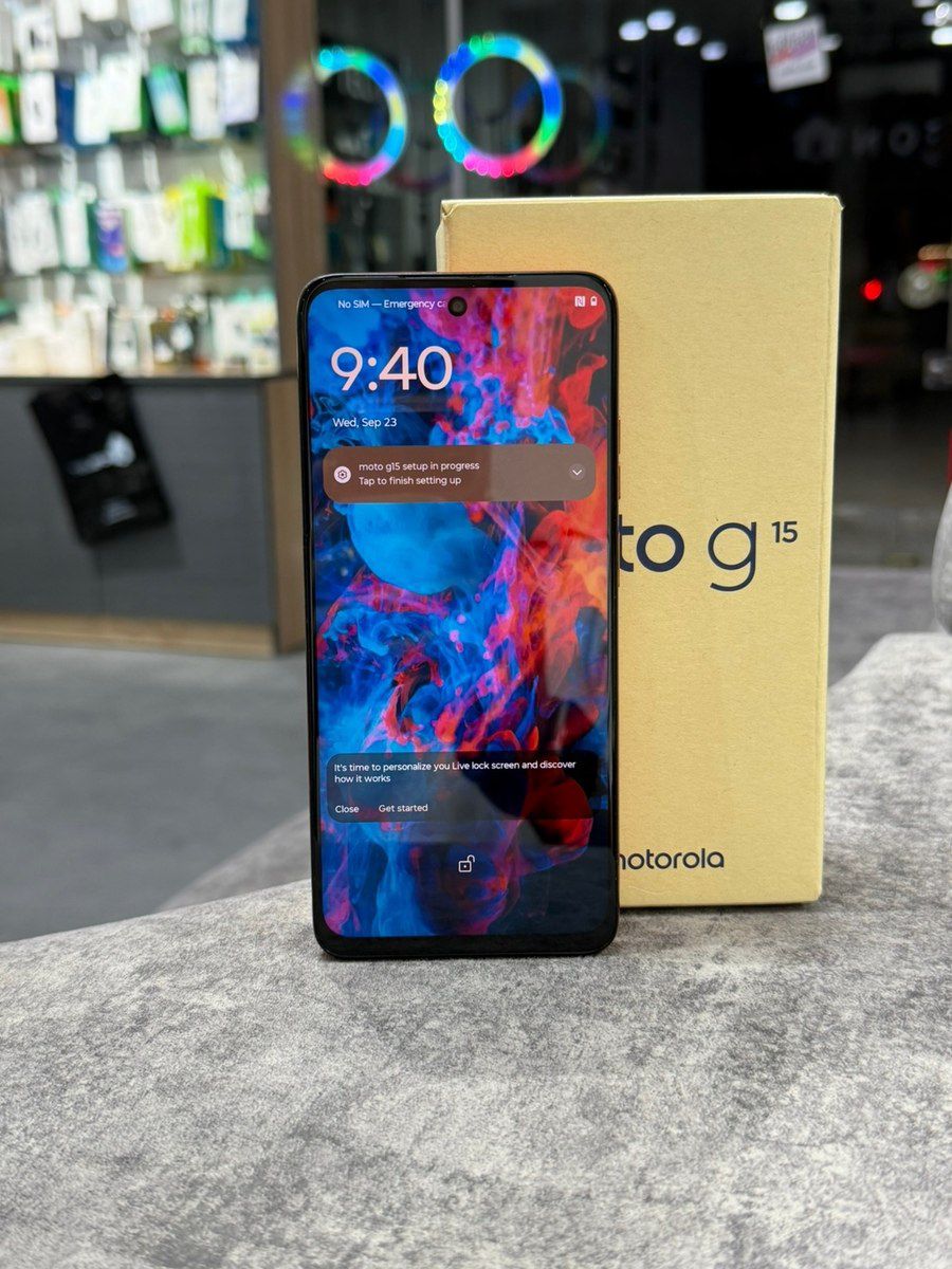 Motorola Moto G15 Sunrise Orange 256GB/8GB — Smartfonlar, Bakı (8)