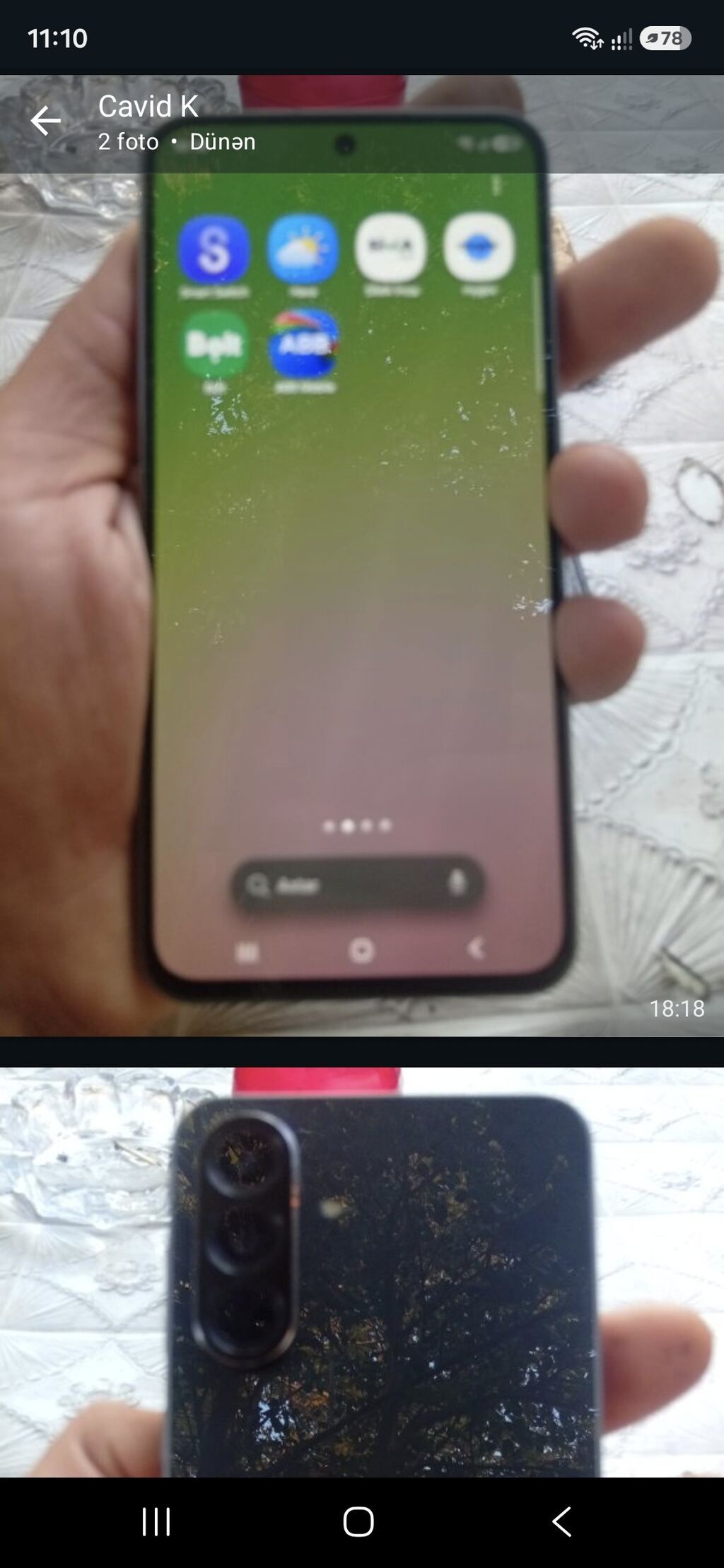Samsung Galaxy A56 5G, rəng - Qara, İki sim kartlı — Samsung, Goranboy (2)