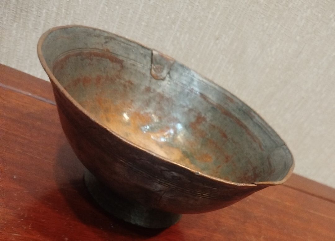 Qədimi mis kasa — Qablar və mətbəx əşyaları, Bakı (4)