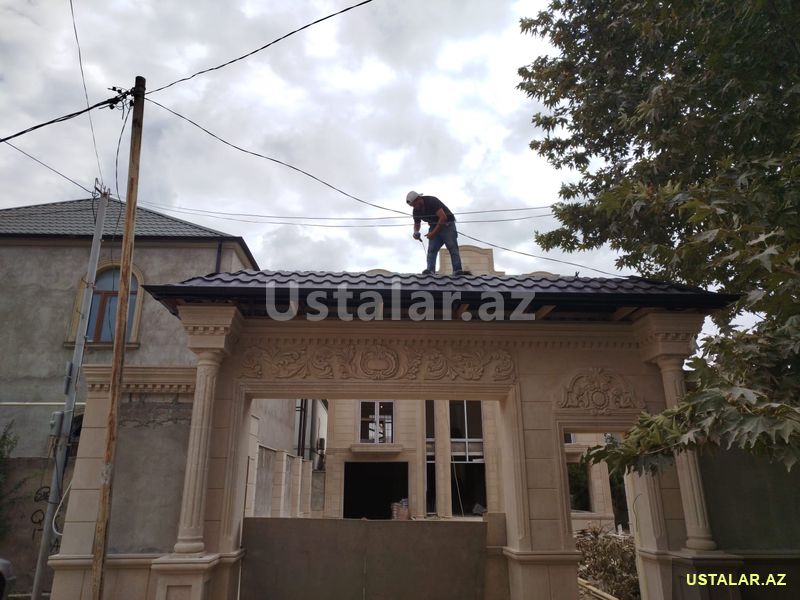 Muasir dam ortuklerinin quraşdırılması — Təmir xidmətləri, Bakı (3)