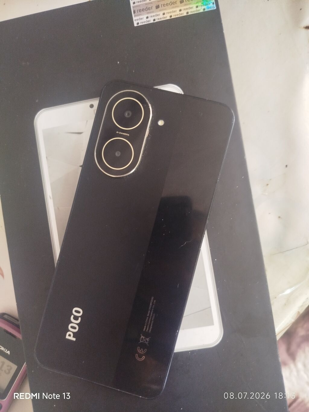 Poco X8 Pro, 128 GB, rəng - Qara, Sensor — Xiaomi, Bakı