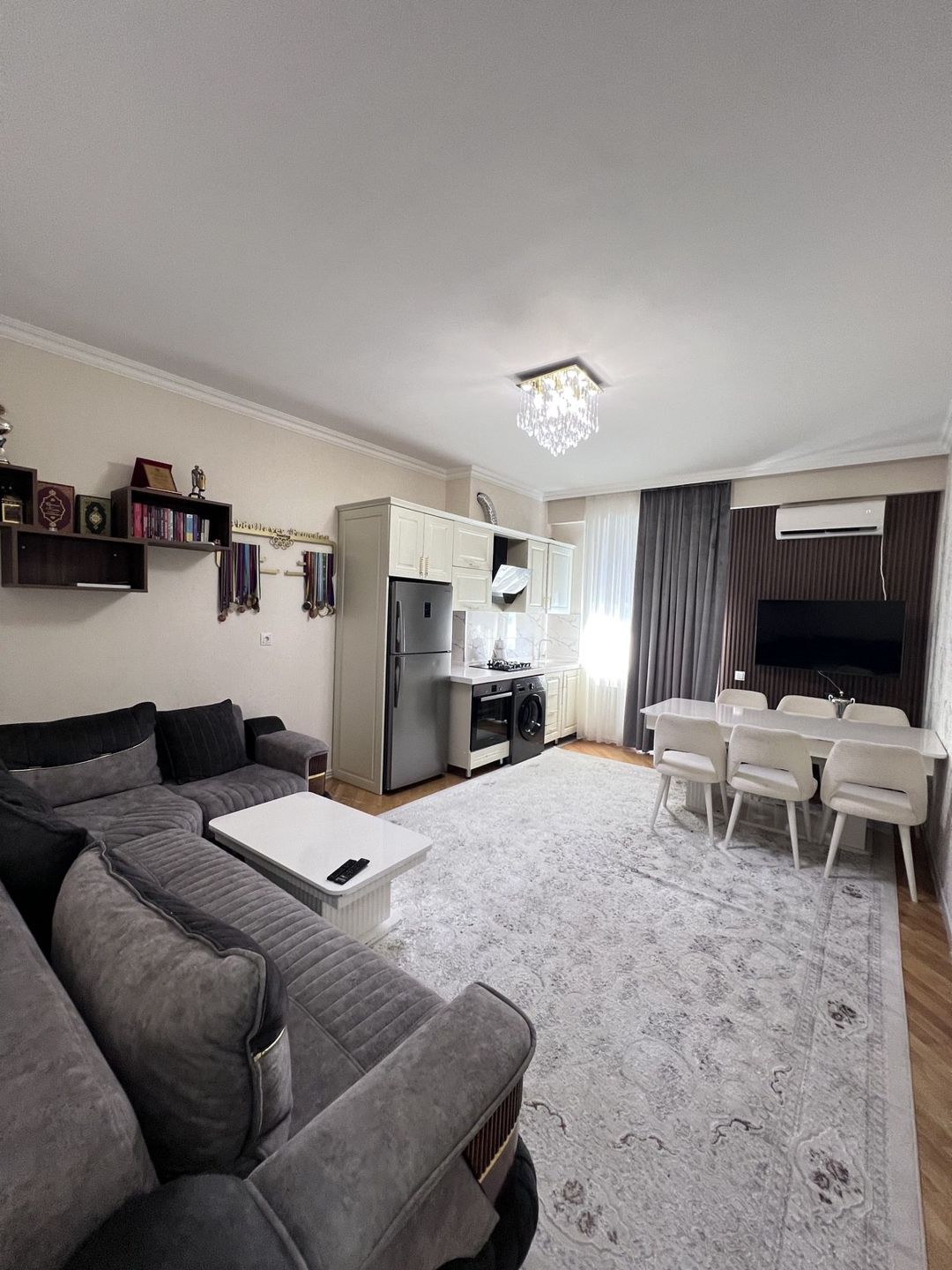 Satılır 2 otaqlı yeni tikili 58 m² — Mənzil, Bakı (5)