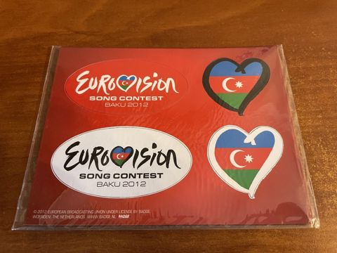 Коллекционные магнитики "Eurovision 2012" — Bakı