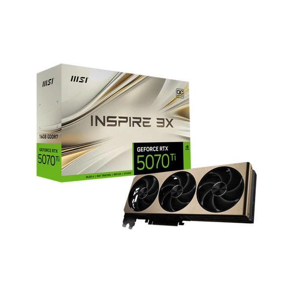 MSI GeForce RTX 5070 Ti 16GB Inspire 3X OC Plus — Mallar, Bakı