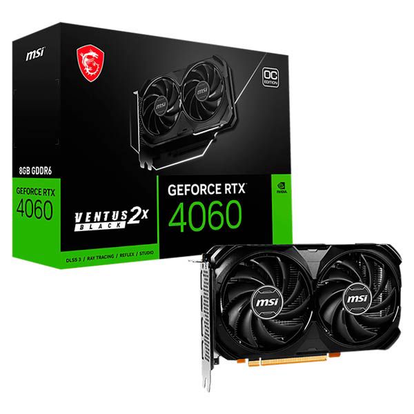 Msı GeForce RTX 4060 ventus 2X black 8GB oc — Mallar, Bakı