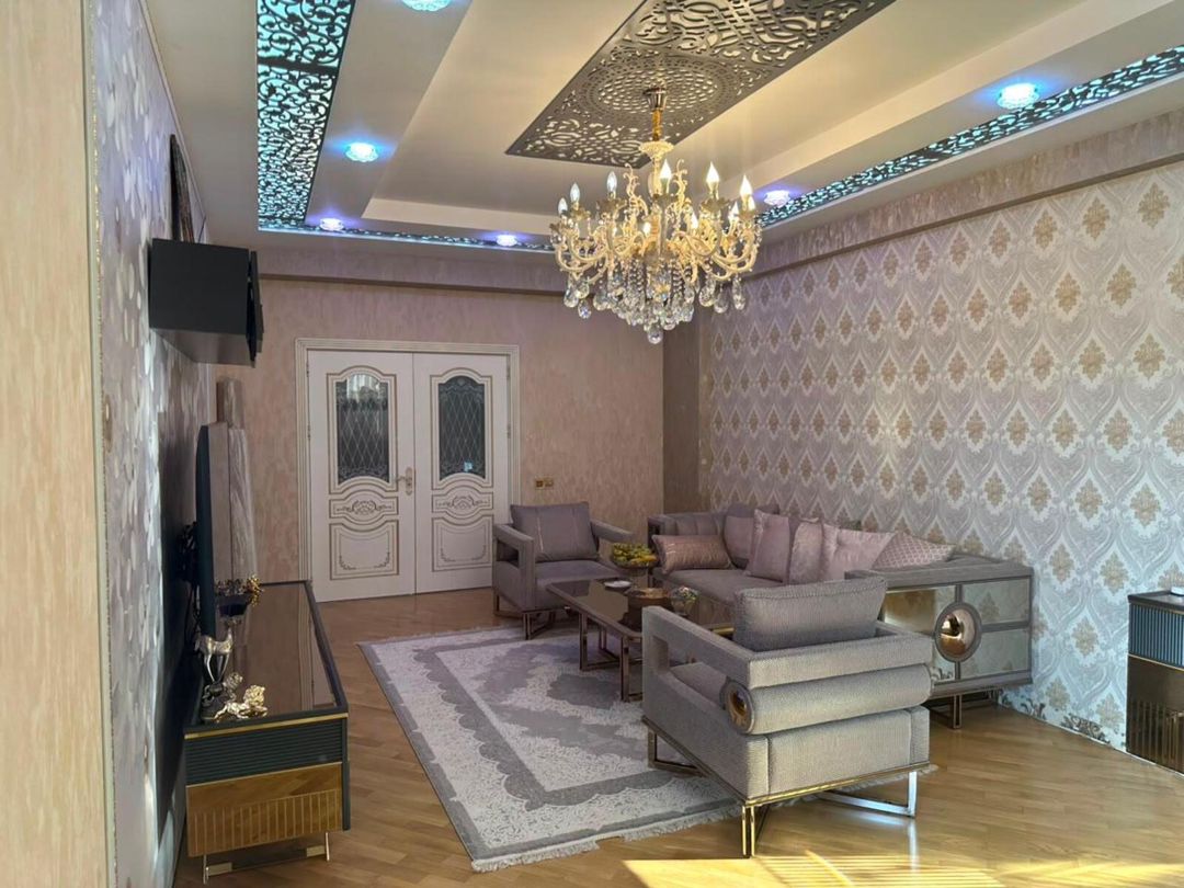 İcarəyə verilir 3 otaqlı yeni tikili 120 m² — Mənzil, Bakı (2)