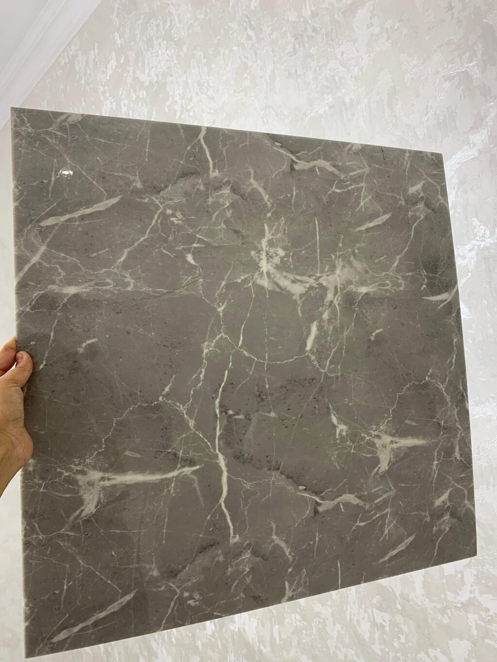 Mərmər effekti verən PVC divar panelləri. 1.Arxası özü — Plitka və örtü materialları, Bakı (7)