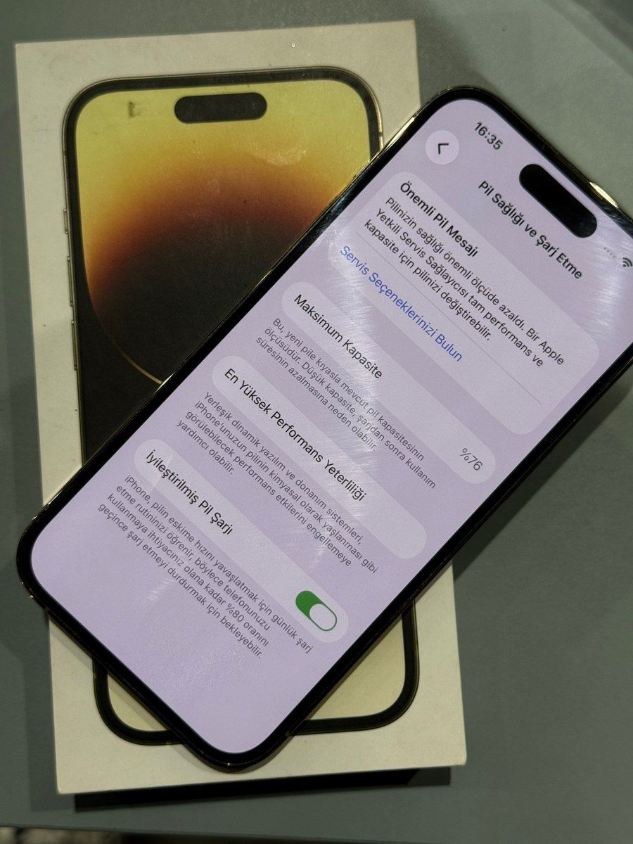 Apple iPhone 14 Pro Gold 128GB/6GB — Smartfonlar, Bakı (4)