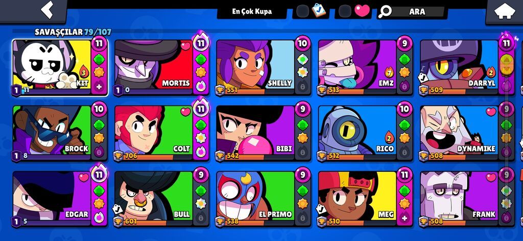 Brawl Stars hesabı – inkişaf etmiş profil Alın ÇOX Ucuz Həqiqətən — Şəxsi əşyalar, Pirəkəşkül (4)