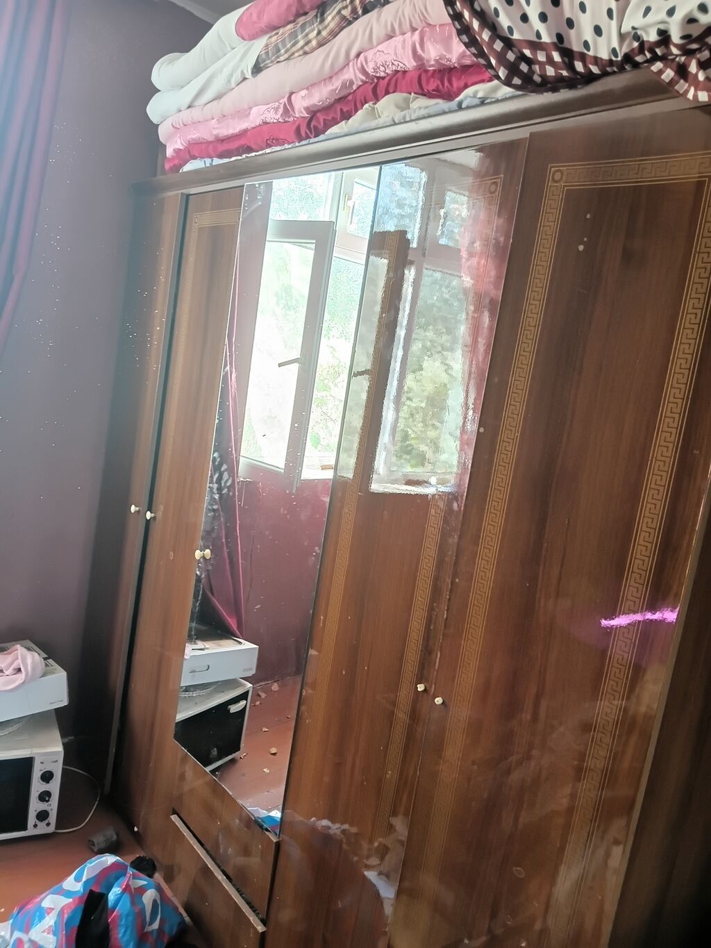 Mebel dəsti – qonaq və yataq otağı üçün - Qonaq otağı vitrini — Qonaq otağı üçün, Bakı (3)