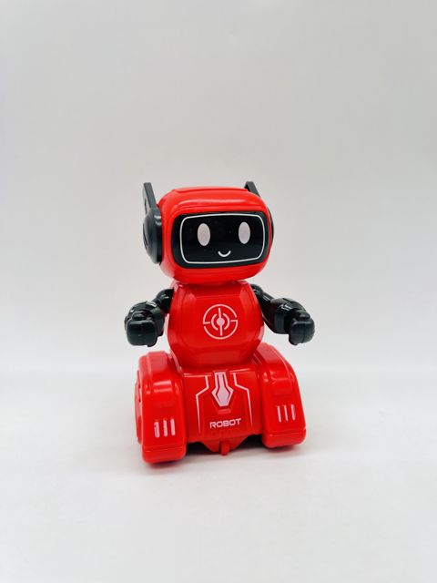 Oyuncaq Robot P064, plastik, qırmızı, 3 yaş — Bakı