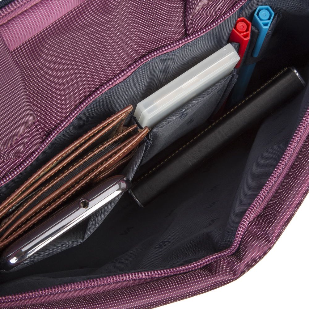Noutbuk çantası 15.6 Rivacase 8231 Purple — Mallar, Bakı (7)