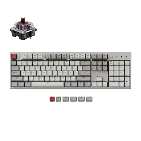 Keychron C2-K3Z Wired Mechanical Keyboard — Mallar, Bakı