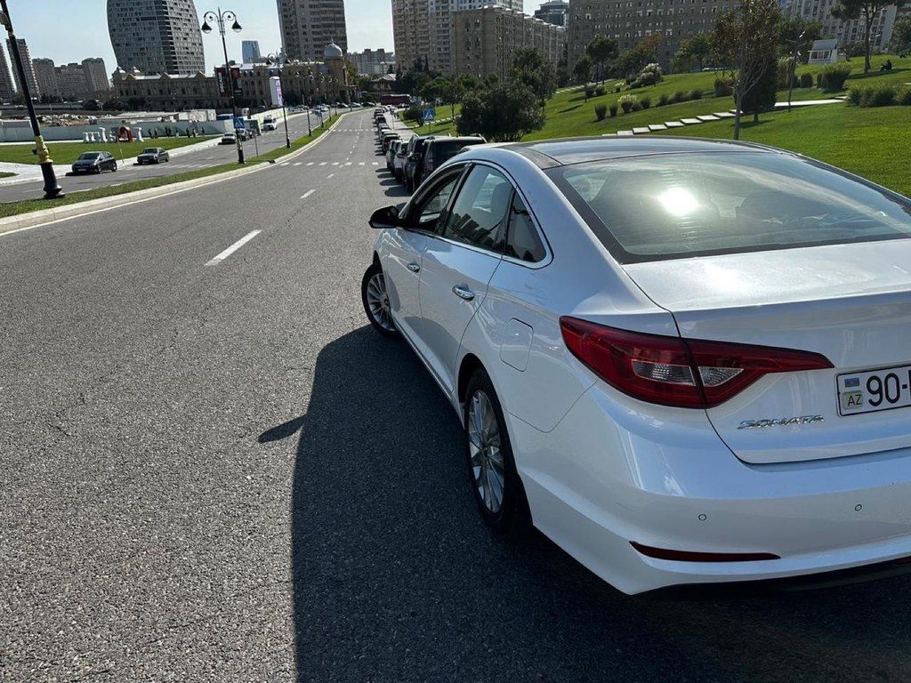Hyundai Sonata, 2.0 L, 2015 il, 161 000 km 90-FB-710 — Avtomobillər, Bakı (2)