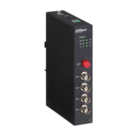 4-kanallı Optik Hdcvı Siqnal Qəbuledici Dahua Resiver DH-PFO2410R — Bakı