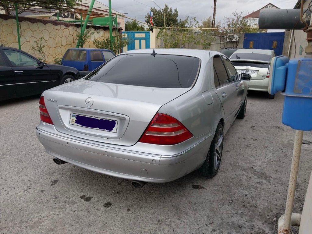 Mercedes S 320, 3.2 L, 1999 il, 250 000 km — Avtomobillər, Bakı (5)