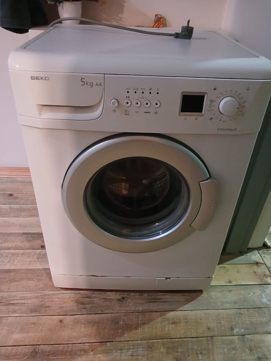 Paltaryuyan maşın Beko, 5 kq, İşlənmiş, Avtomat, Qurutmasız — Çamaşır maşınları, Mehdiabad (3)