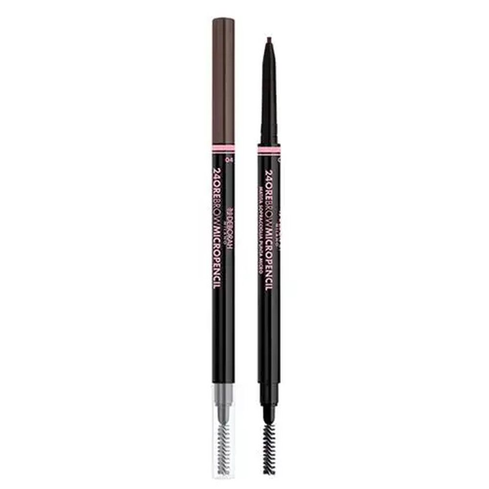 Qaş qələmi DEBORAH,Brow Micropencil, Birtərəfli, 24 Ore, 04 Brunette — Mallar, Bakı