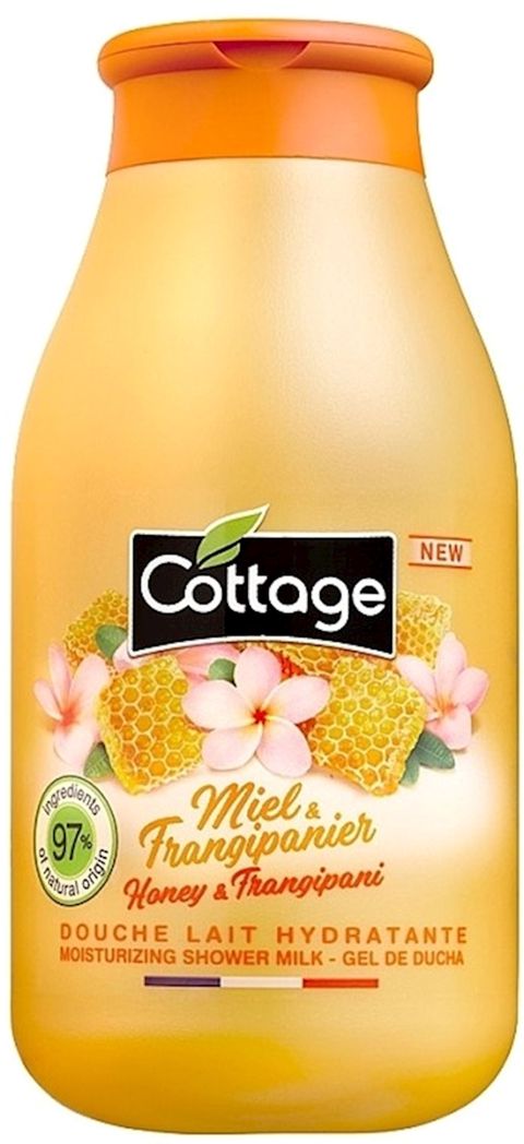Duş üçün süd Cottage Moisturizing Miel & Frangipanier, 250 ml — Bakı
