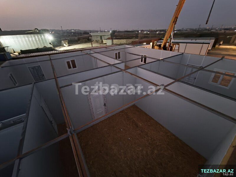 Perefabrik ofis — Mallar, Bakı (5)