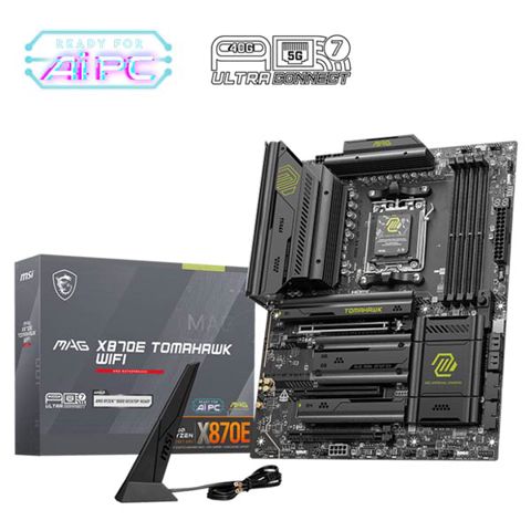 MSI MAG X870E Tomahawk Wıfı Motherboard — Check it
