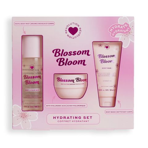 Bədən üçün kosmetika dəsti I Heart Revolution Blossom Bloom Bath & Body Gift Set — Bakı
