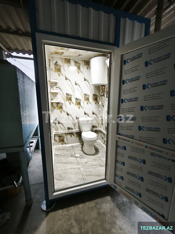 Konteyner hamam — Mallar, Bakı