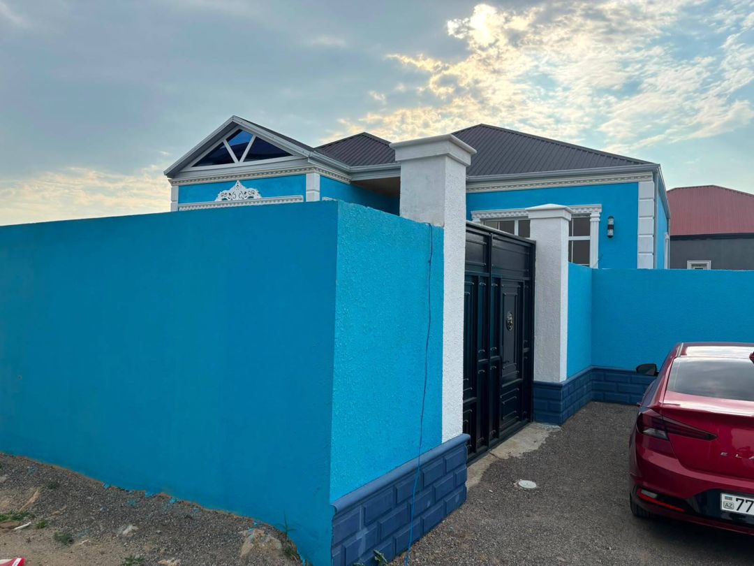 Satılır 3 otaqlı həyət evi/bağ evi 90 m² — Ev, villa, Bakı (3)