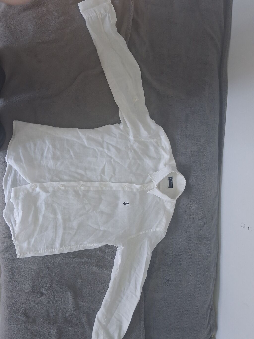 Köynək, Ralph Lauren, M, rəng - Ağ — Köynək, Xırdalan (2)