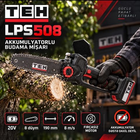Akkumulyatorlu mişar TEH 20 W ev/bağ üçün — Bakı