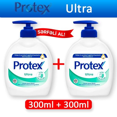Maye sabun Protex Ultra Antibakterial 2x300 ml — Bakı