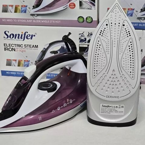 Sonifer SF-9066 Elektrikli Buxarlı Ütü - Güc: 1400–1600 W — Bakı