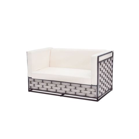 Bağ divanı Skyline Design Bandıdo Loveseat, iki nəfərlik, rahat dizayn, açıq hava üçün uyğun material - 23452 — Bakı