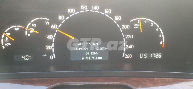 Mercedes S-Class 3.2 L, 2000, 530 000 km 20-CN-151 — Avtomobillər, Beyləqan (9)