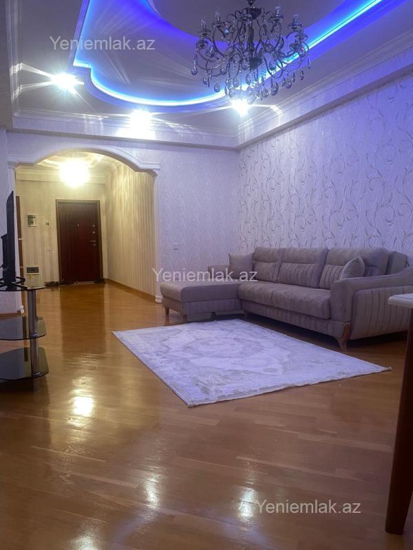 Kirayə 2 otaqlı Bina evi menzil (Yeni tikili), 90 m², Nizami rayonu — Mənzil, Bakı (3)