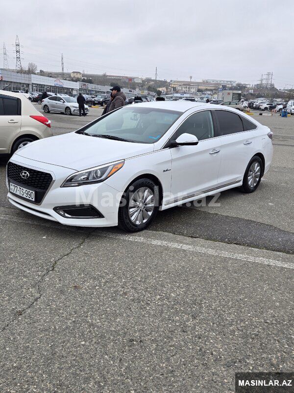 Hyundai Sonata, 2016 il 77-TS-990 — Avtomobillər, Bakı (4)