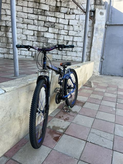 Dağ velosipedi – 26" təkərlər, çoxsürətli - Korpus: yüngül metal — Quba