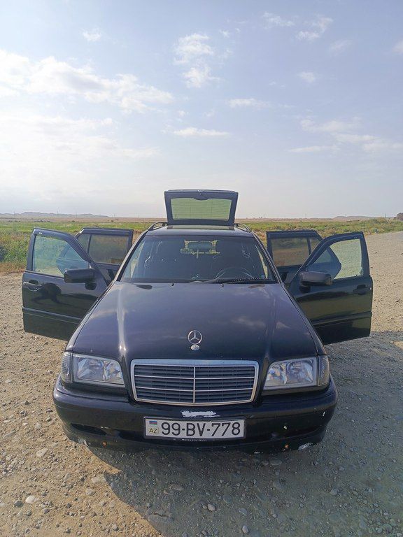 Mercedes C 200, 2.2 L, 2000 il, 483 336 km 99-BV-778 — Avtomobillər, Goranboy (5)