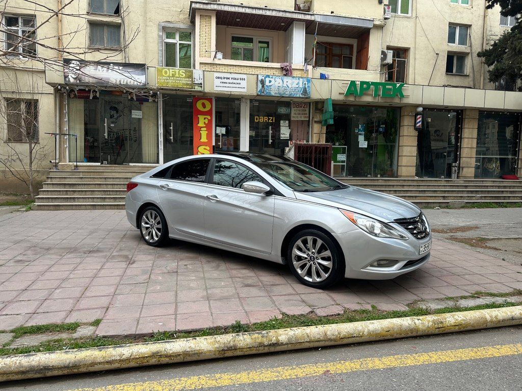 Hyundai Sonata, 2.0 L, 2013 il, 100 001 km 35-BO-196 — Avtomobillər, Bakı (3)