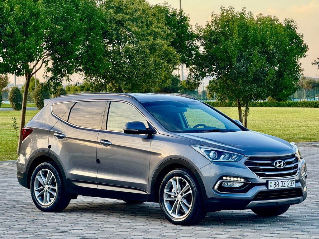 Hyundai Santa Fe, 2.0 L, 2016 il, 177 158 km 88-DZ-237 — Avtomobillər, Bakı (8)